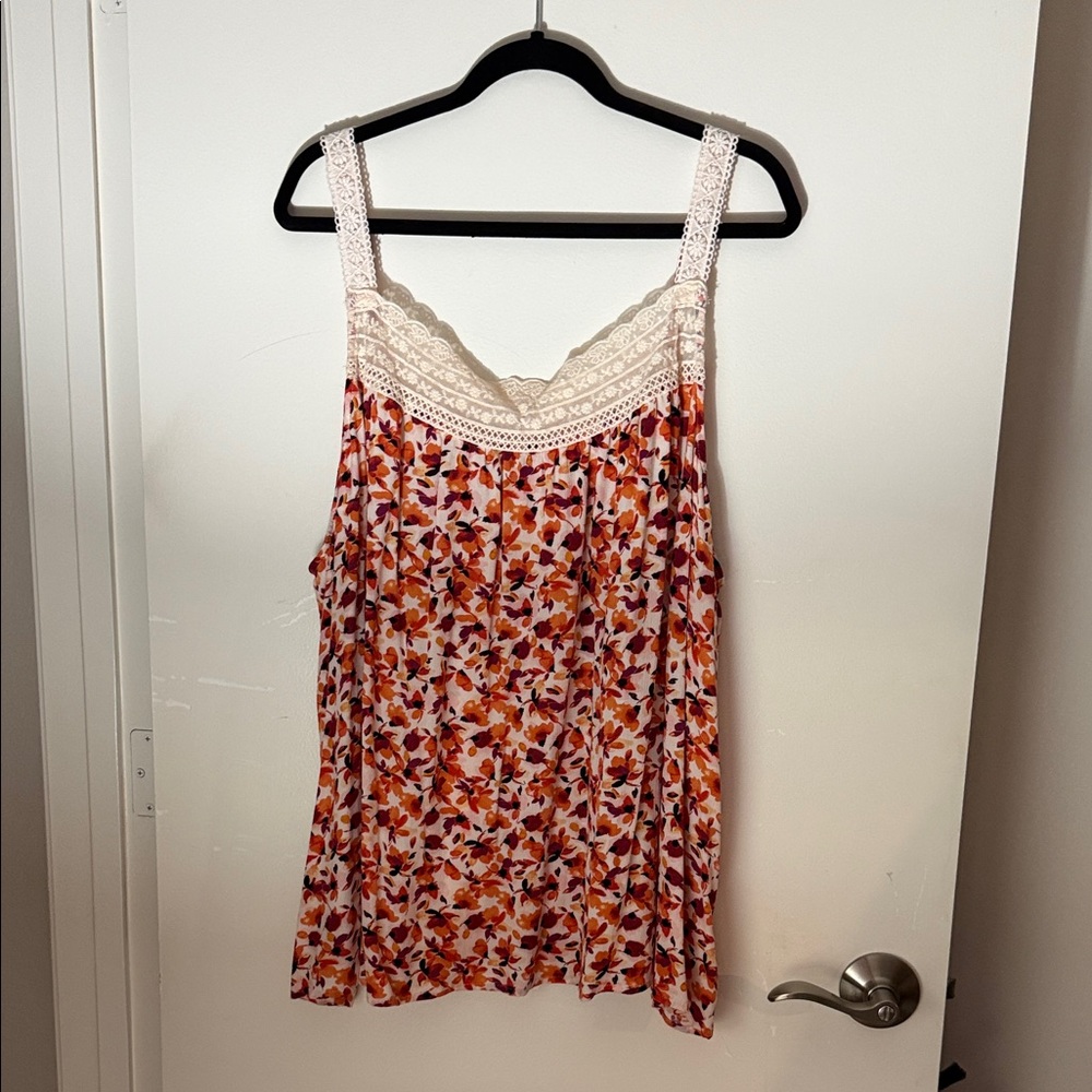 Torrid Multicolor Floral Camisole
